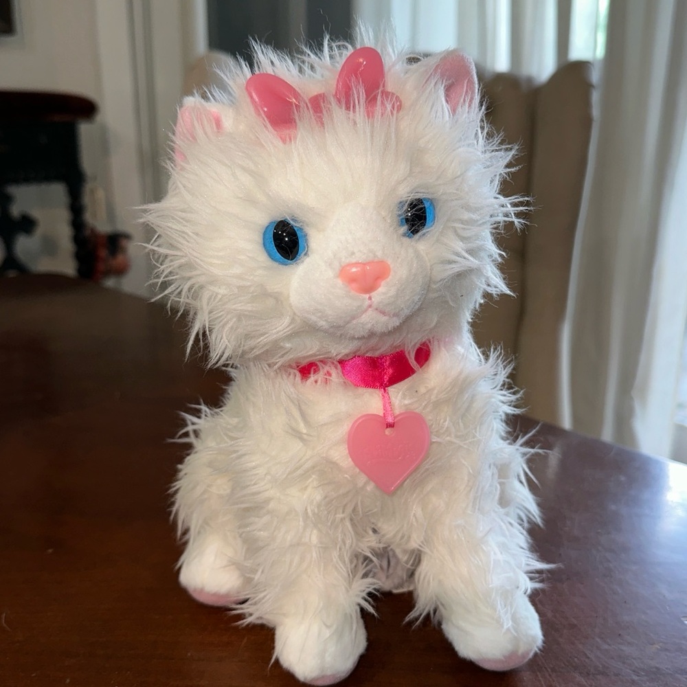AniMagic Sparkle My Glowing Kitten Lights Sounds Cat Core Plush Animal SEE VIDEO